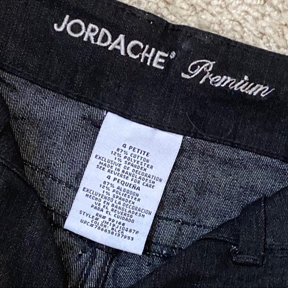 “JORDACHE” 🖤 SUPER CUTE 🌹Premium, black jeans - Picture 14 of 16